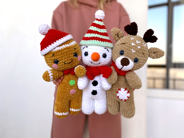 Crochet Christmas Gift Accessories Bundle SALE