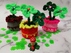 Good luck clover in flower pot – crochet pattern