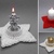 Star tealight holder candle holder - very easy and fast from scraps of yarn