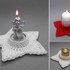 Star tealight holder candle holder - very easy and fast from scraps of yarn