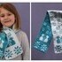 Double Knitting Pattern Scarf "Winter Kitties"