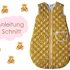 Schnitt + Nähanleitung Baby-Schlafsack in 4 Größen 60 - 90cm