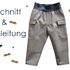 Schnitt + Anleitung Kinder Cargohose Cargopants Gr. 62-128