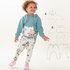 Sweatshirt hoodie and harem pants pattern, sweatpants DADO and FLY