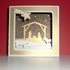 Shadowbox card “Nativity scene”