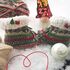 Baby Weihnachts- Schuhe Fiete, Strickanleitung, 2 Größen