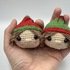 Crochet Pattern - Christmas baubles (Christmas elves)