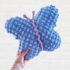 Crochet Pattern Butterfly Pillow