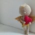 Pattern Tiny Cupid with heart