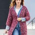 Strickanleitung: Kombinationswunder: Die Longjacke im Garnmix