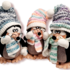 Crochet Pattern " Bodo Buddel" The little mole *Winter Edition*