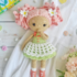 Crochet pattern doll, Sophie the cute little girl