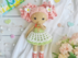 Crochet pattern doll, Sophie the cute little girl