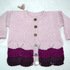 Strickanleitung * Baby Jacke * Fächermuster * 2 Größen