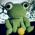 Henry the cute Frog crochet pattern