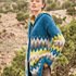 Strickanleitung: Longjacke mit Jacquardmuster und Kapuze