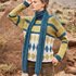 Strickanleitung: Pulli mit Jacquardbordüre und Schal