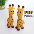 Giraffe crochet pattern