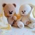 Teddy bear and Bunny. Crochet pattern