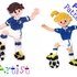 Soccer player crochet pattern applique