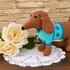 Frankie - crochetpattern dachshund