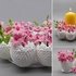 Crochet decoration cherry blossoms and easter eggs - simple and versatile