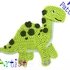 Dinosaur Crochet Applique Pattern