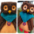 Crochet pattern backpack Owl