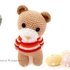 Crochet pattern Noah the bear