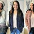 Häkeljacke EILEEN mit Beanie, RVO für alle Größen; Wendejacke