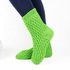 House socks for adults "Flora" Knitted look, sizes: 34-47