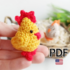 Crochet chicken pattern