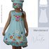 Ballonkleid Kinder – Schnittmuster Gr. 74-146 – Neela