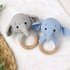 Crochet pattern Baby rattle elephant