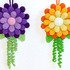 Crochet Pattern Deco hanger flower