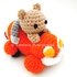 Crochet pattern car with bear