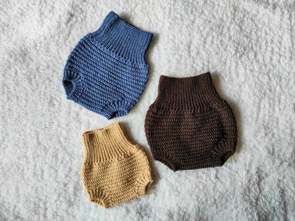 Crochet Pattern Baby Romper Fox or Squirrel, sizes Newborn to 12