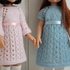 12-inch Dolls Dress and Hat Knitting Pattern