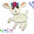 Lamb Crochet Applique Pattern