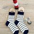 Maritime Socken mit Anker Gr. 37