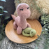 Crochet Pattern Dinolina & baby dino Nala