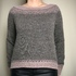 Imaginarius, zweifarbiger Sweater mit einfachem Colourwork