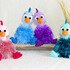 Crochet Pattern Fluffy chicken