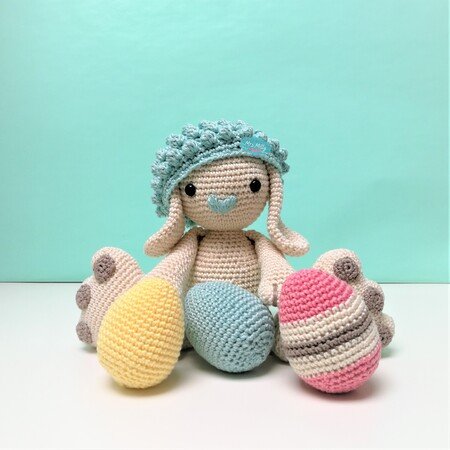 Hop Hop Little Bunny Amigurumi Kit