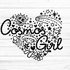 Cosmos Girl Plotterdatei SVG DXF FCM