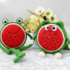 Watermelon Cat and Frog  Amigurumi Crochet Pattern