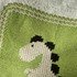 Crochet Pattern Baby Blanket Dinosaur for Stroller