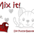 Mix it!  Die Puzzle-Babydecke - KATZE