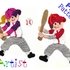 Baseball player Crochet Pattern Applique