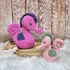 Crochet Pattern Seahorse Filli (Chenille and Cotton)